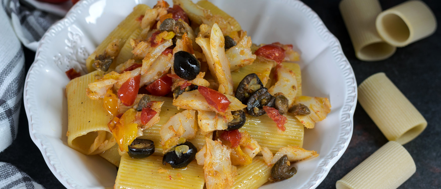 pasta con baccalà