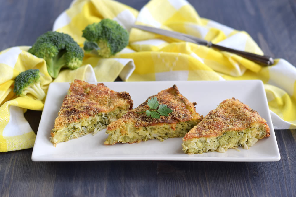 sformato di stoccafisso e broccoli